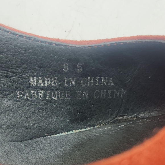 Jeffrey Campbell Leather Suede Mary Jane Block Heels In Rust Size 8.5 - Picture 12 of 15